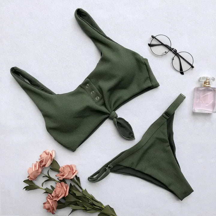 Bandage/Sexy Bikini Swimsuit Push-up Swimsuit Brazil Sexy Bikini Ladies Two-piece Swimsuit Bikini Set